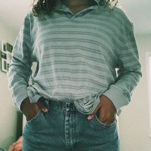 long sleeve striped tee ⭐️